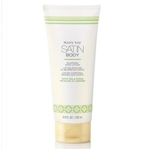 NWT White Tea & Citrus Satin Body Silkening Shea Lotion